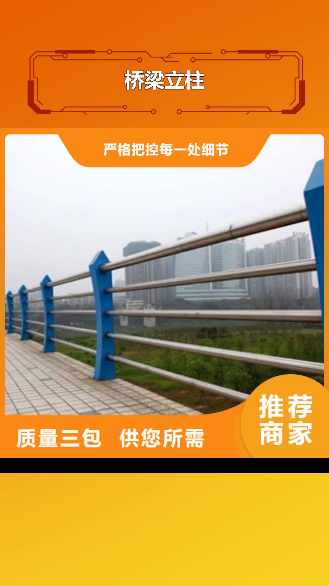玉溪【桥梁立柱】,碳素钢喷塑护栏买的是放心