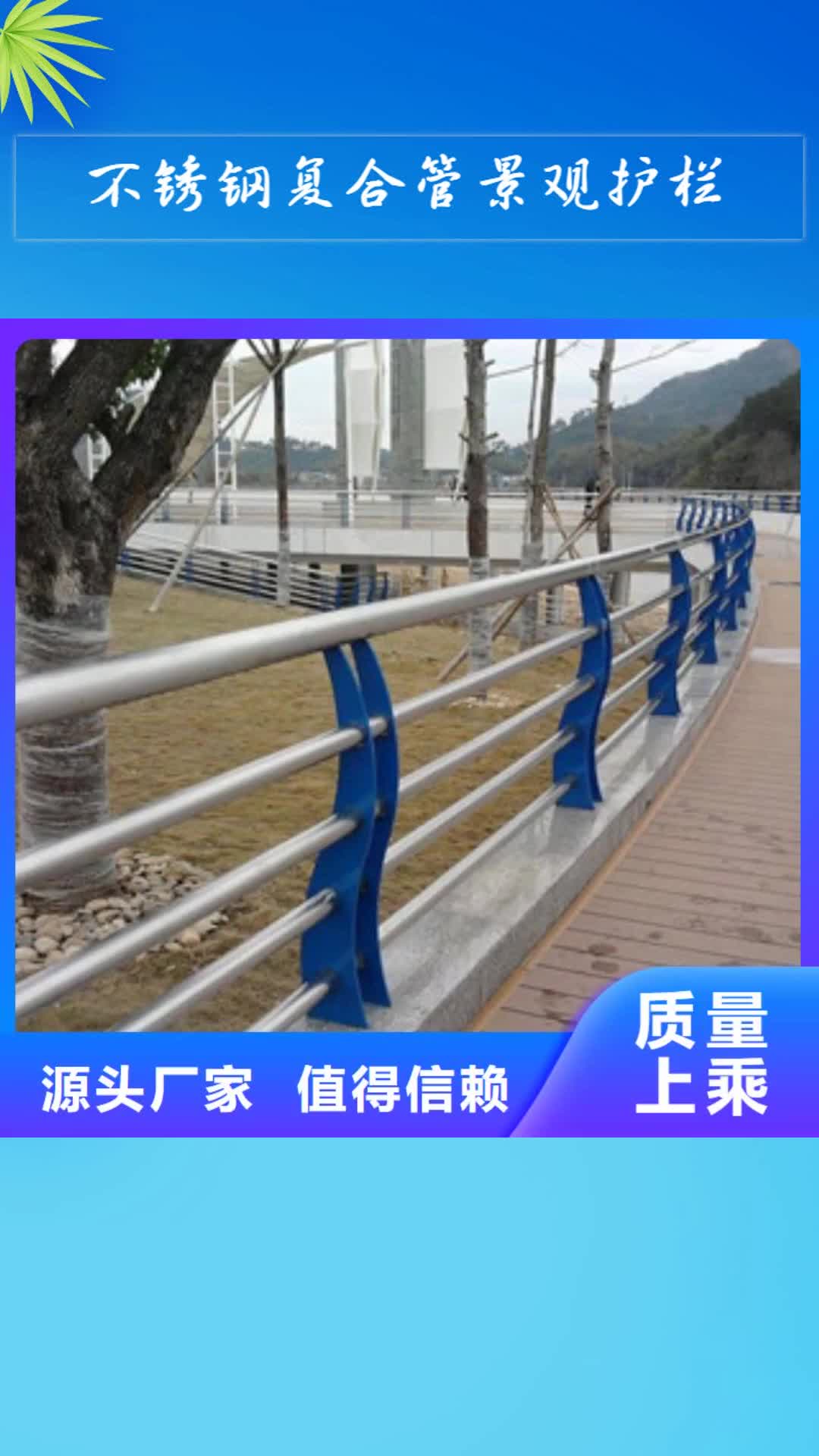 【忻州 不锈钢复合管景观护栏 防撞护栏极速发货】