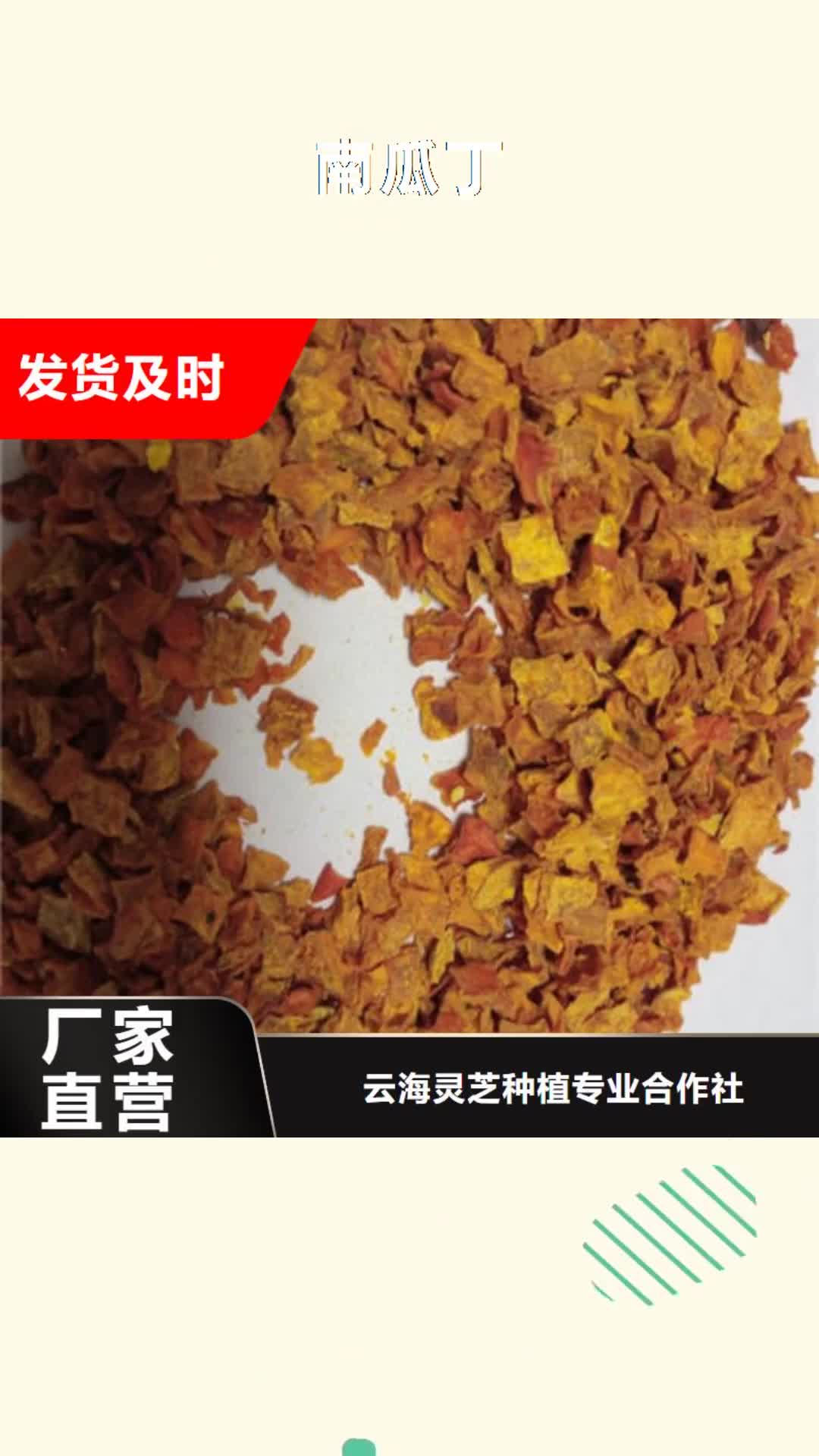 【河南 南瓜丁灵芝诚信经营】