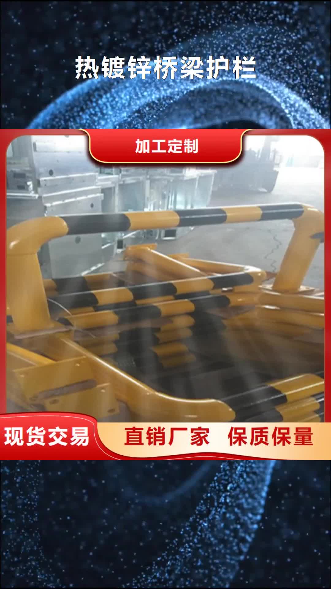 【山东热镀锌桥梁护栏,镀锌静电喷塑护栏管厂家做工精细】