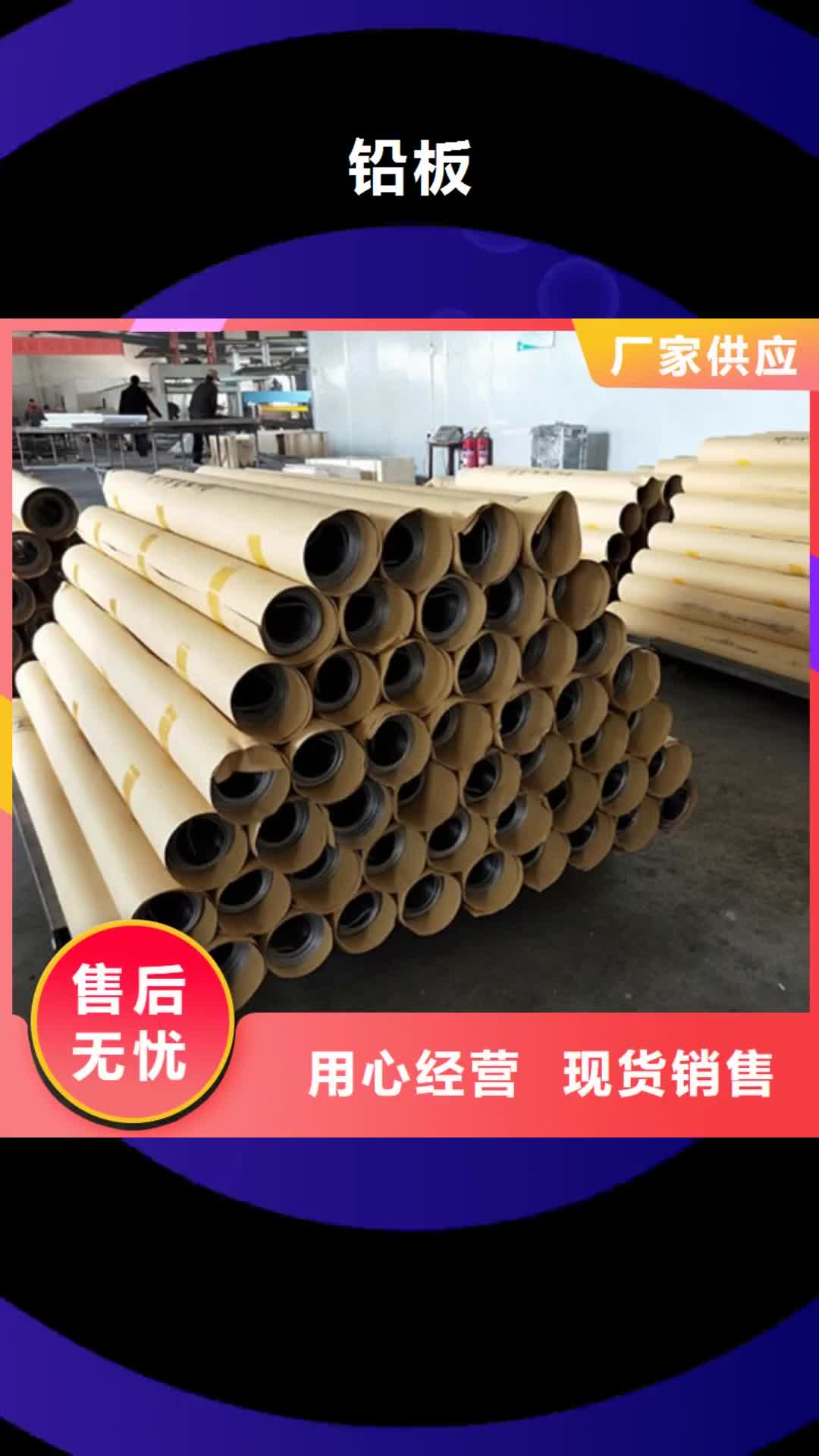 广东 铅板用心做品质