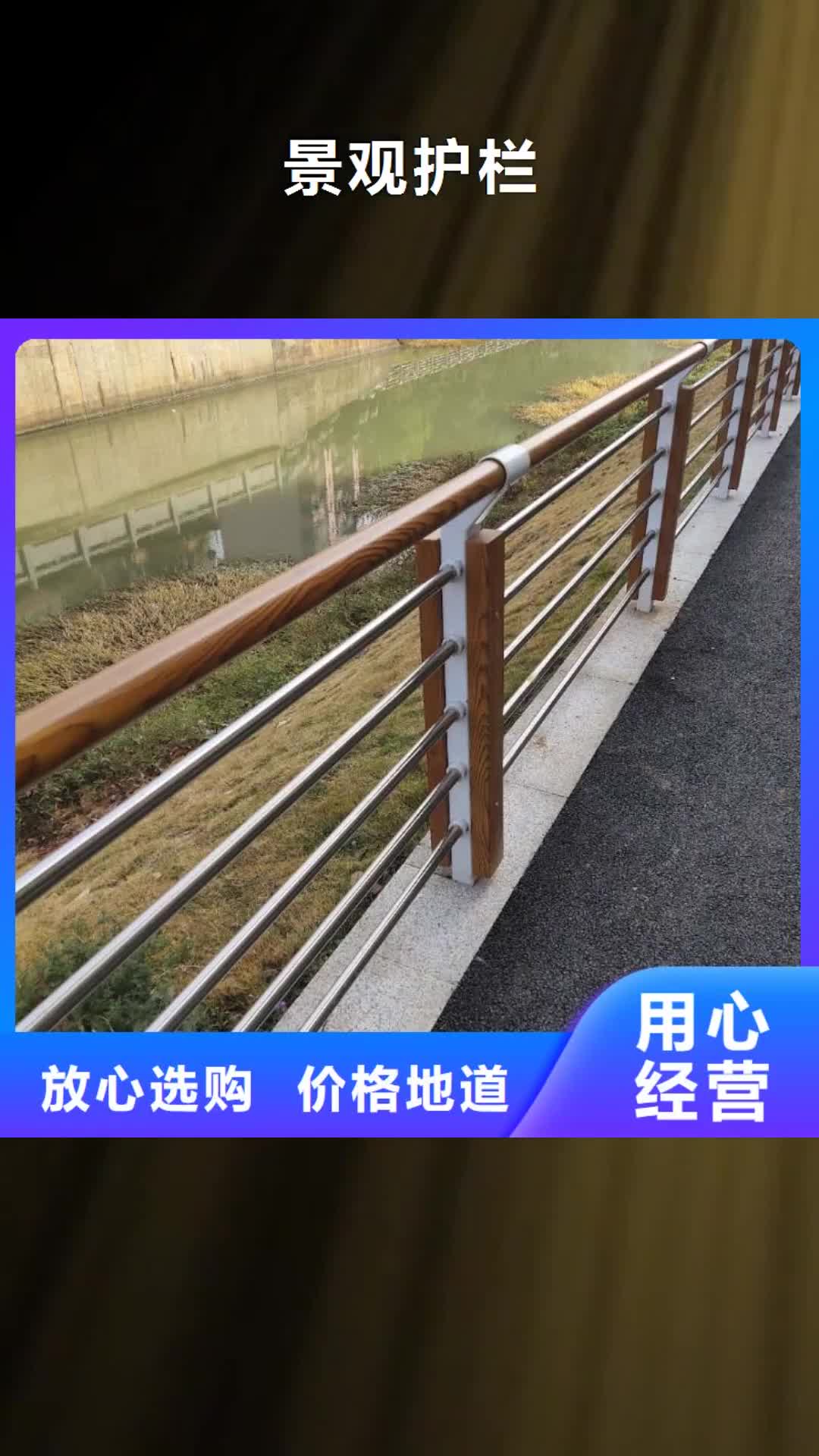 【文山 景观护栏 q235b钢板立柱N年专注】