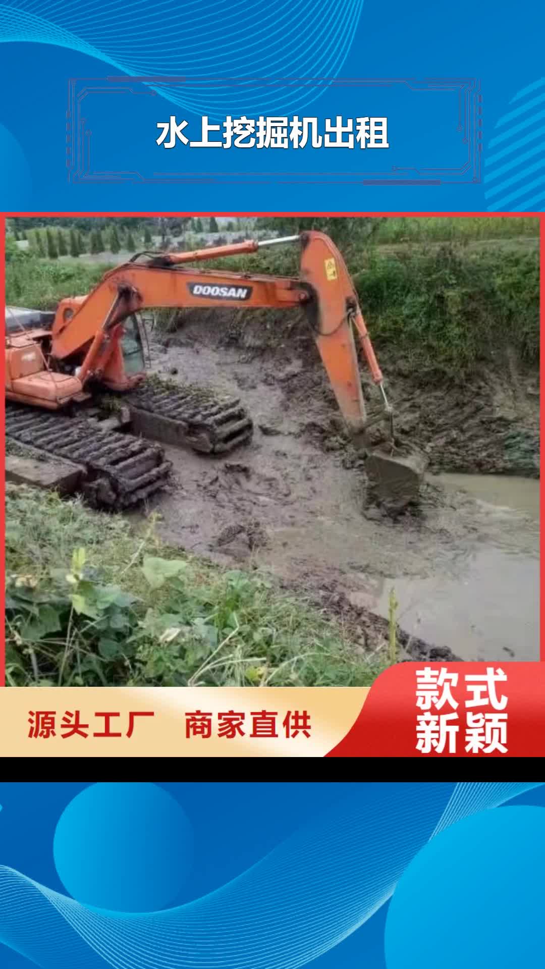宜宾 水上挖掘机出租_【水上挖机出租租赁】出厂严格质检