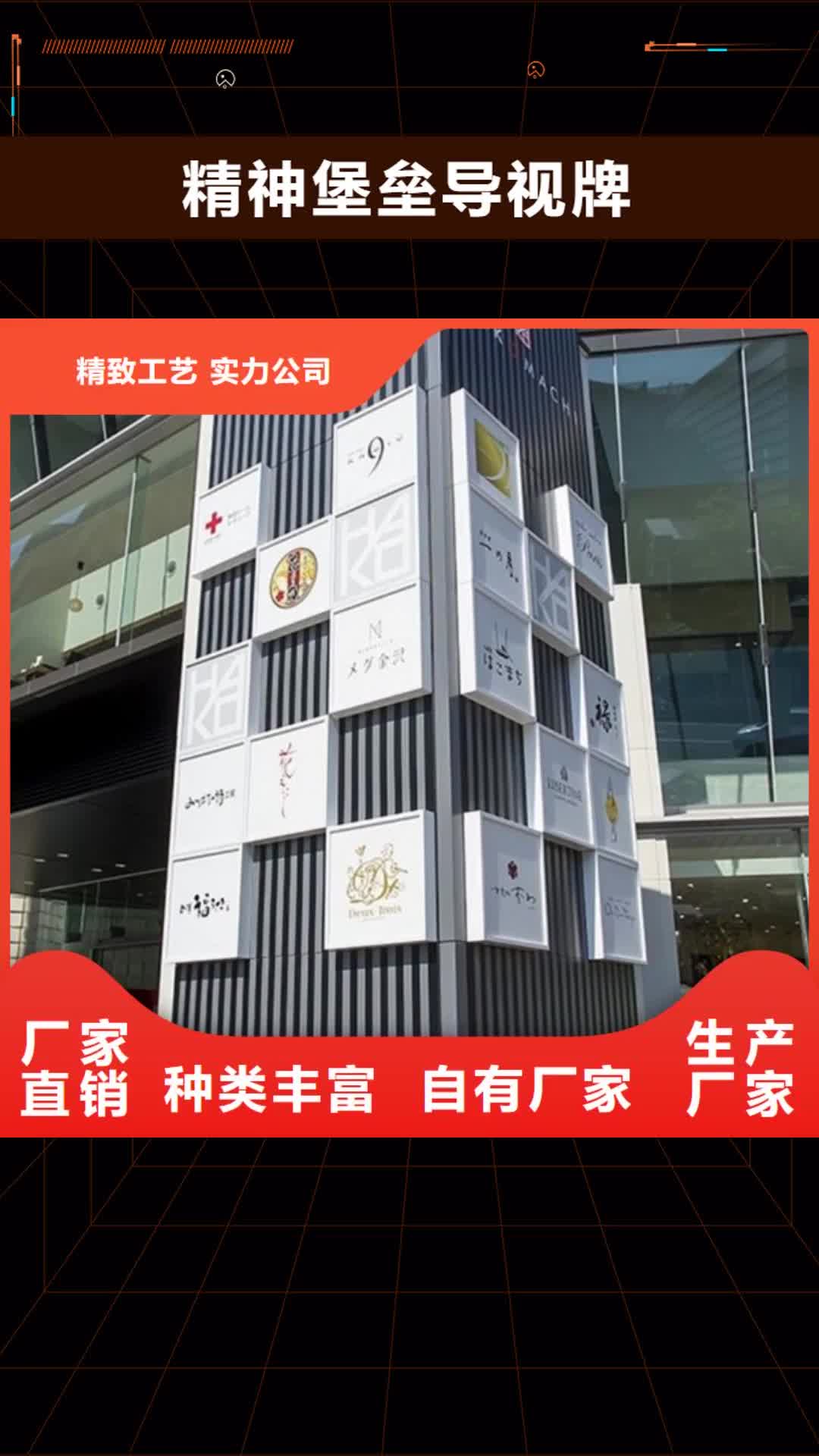乌鲁木齐 精神堡垒导视牌 【花草牌】实体诚信经营