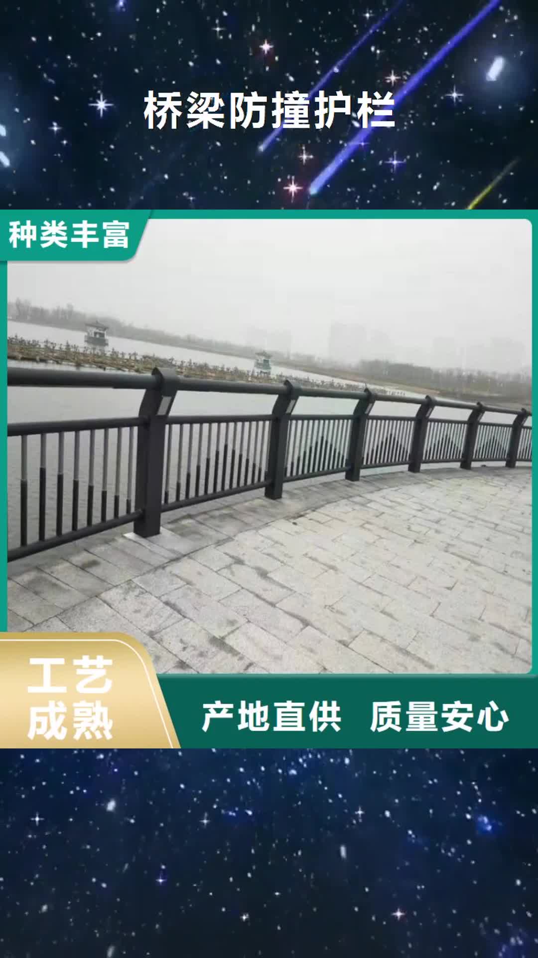 定西 桥梁防撞护栏【不锈钢桥梁护栏】实体诚信经营