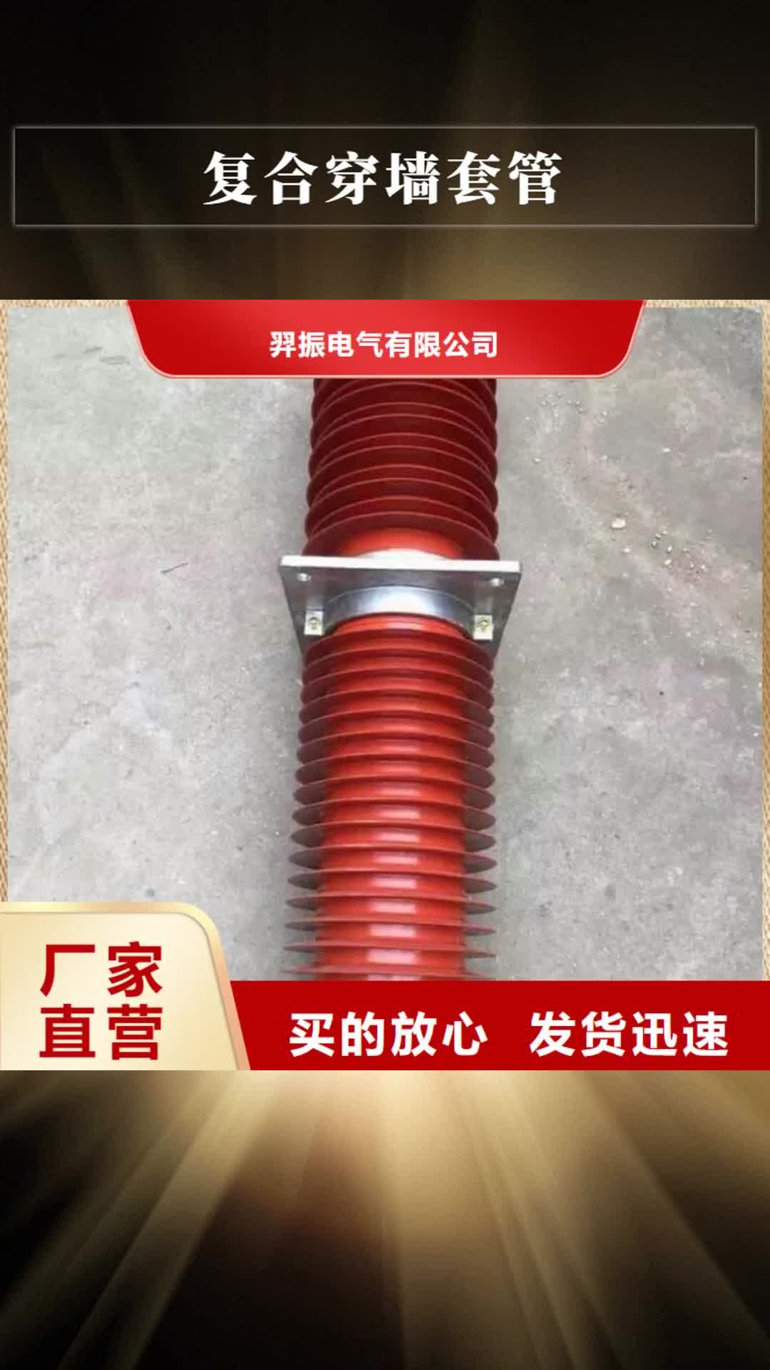 【直辖复合穿墙套管-绝缘子用好材做好产品】
