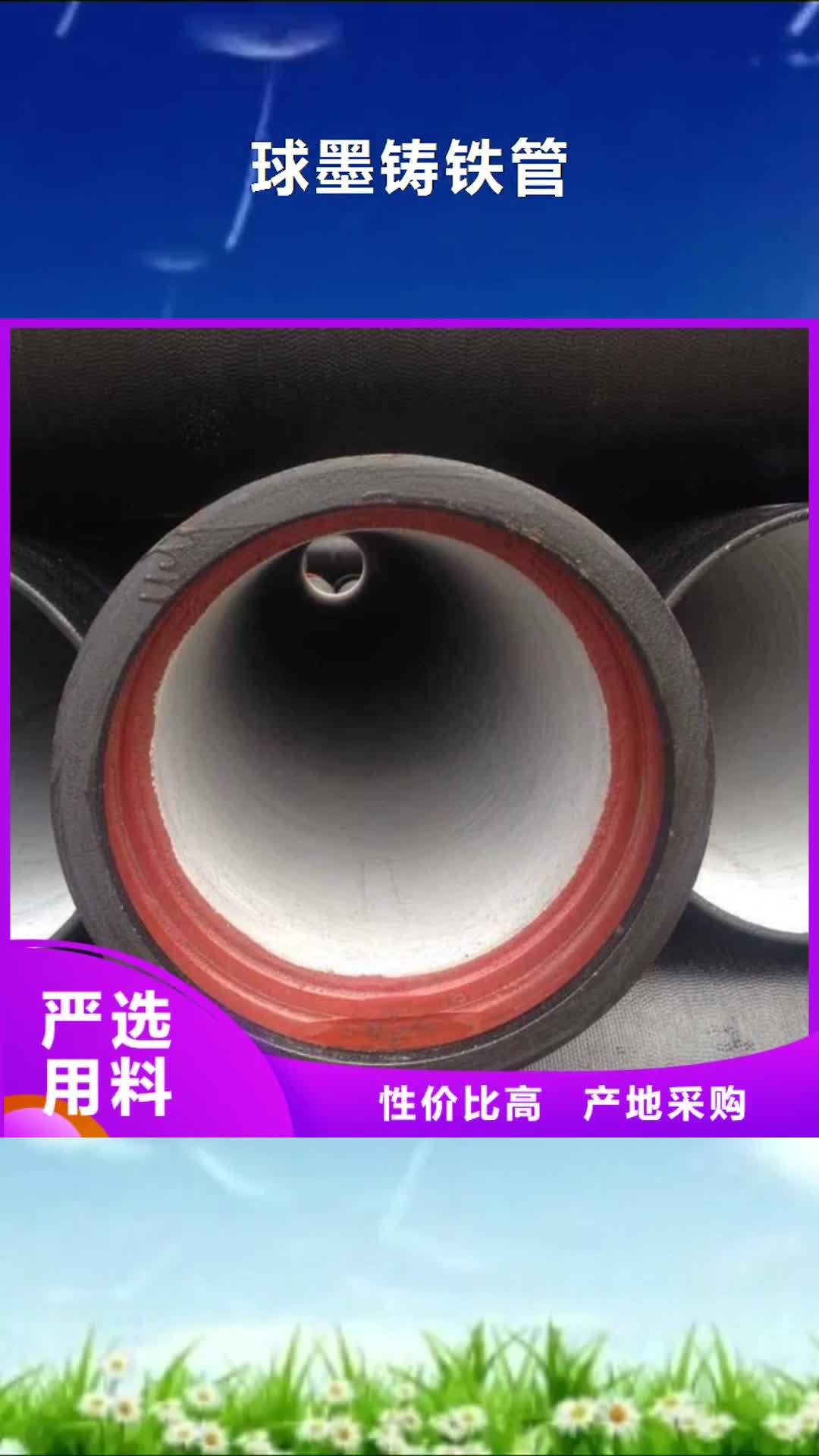 湖南 球墨铸铁管按需定做