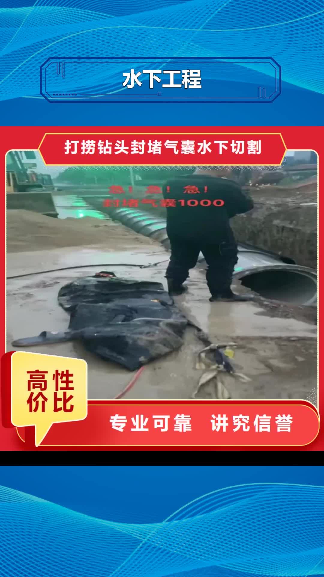 铁岭 水下工程-【围堰下沉施工】服务热情