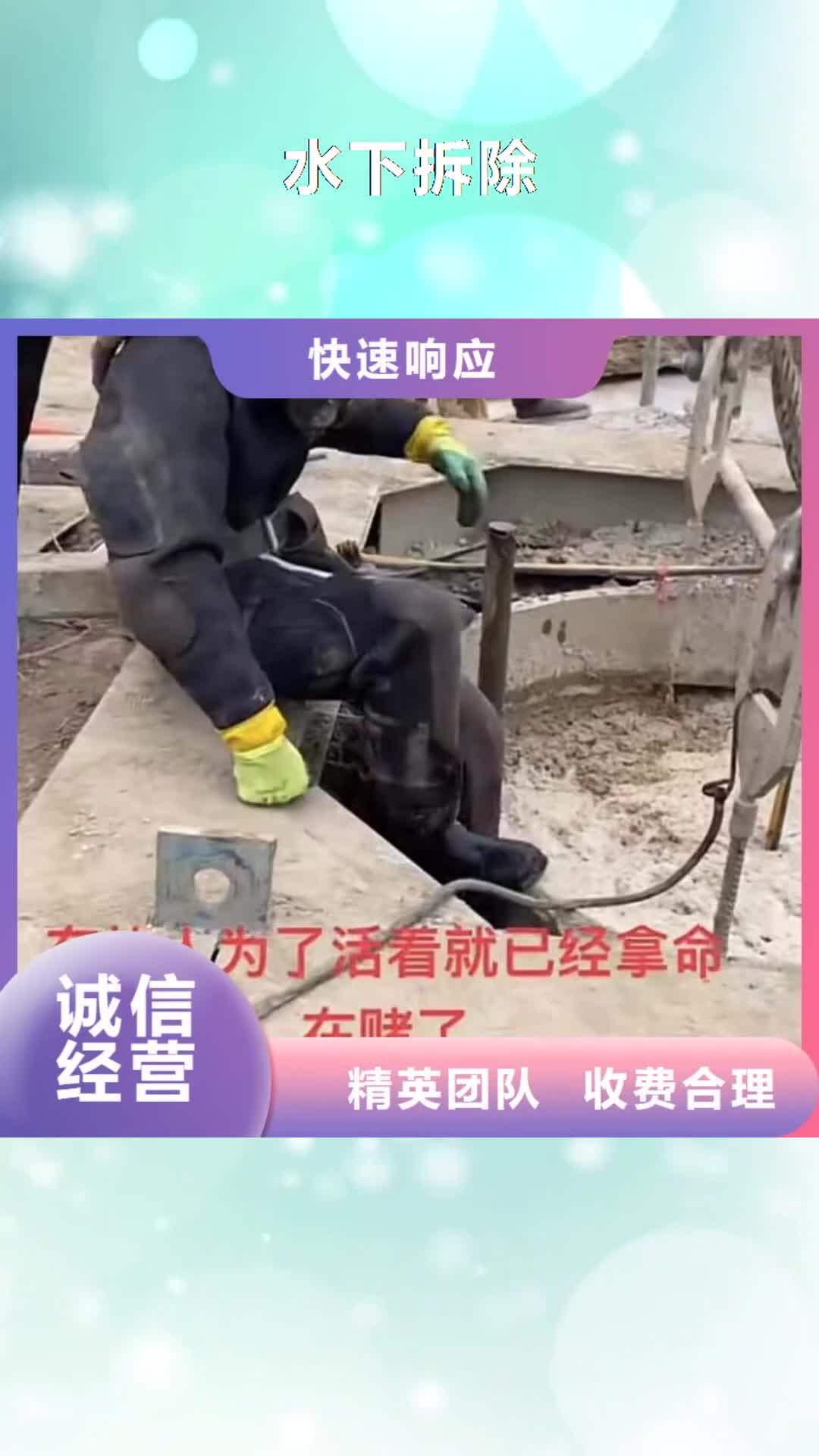 【呼伦贝尔 水下拆除-水下堵漏专业品质】