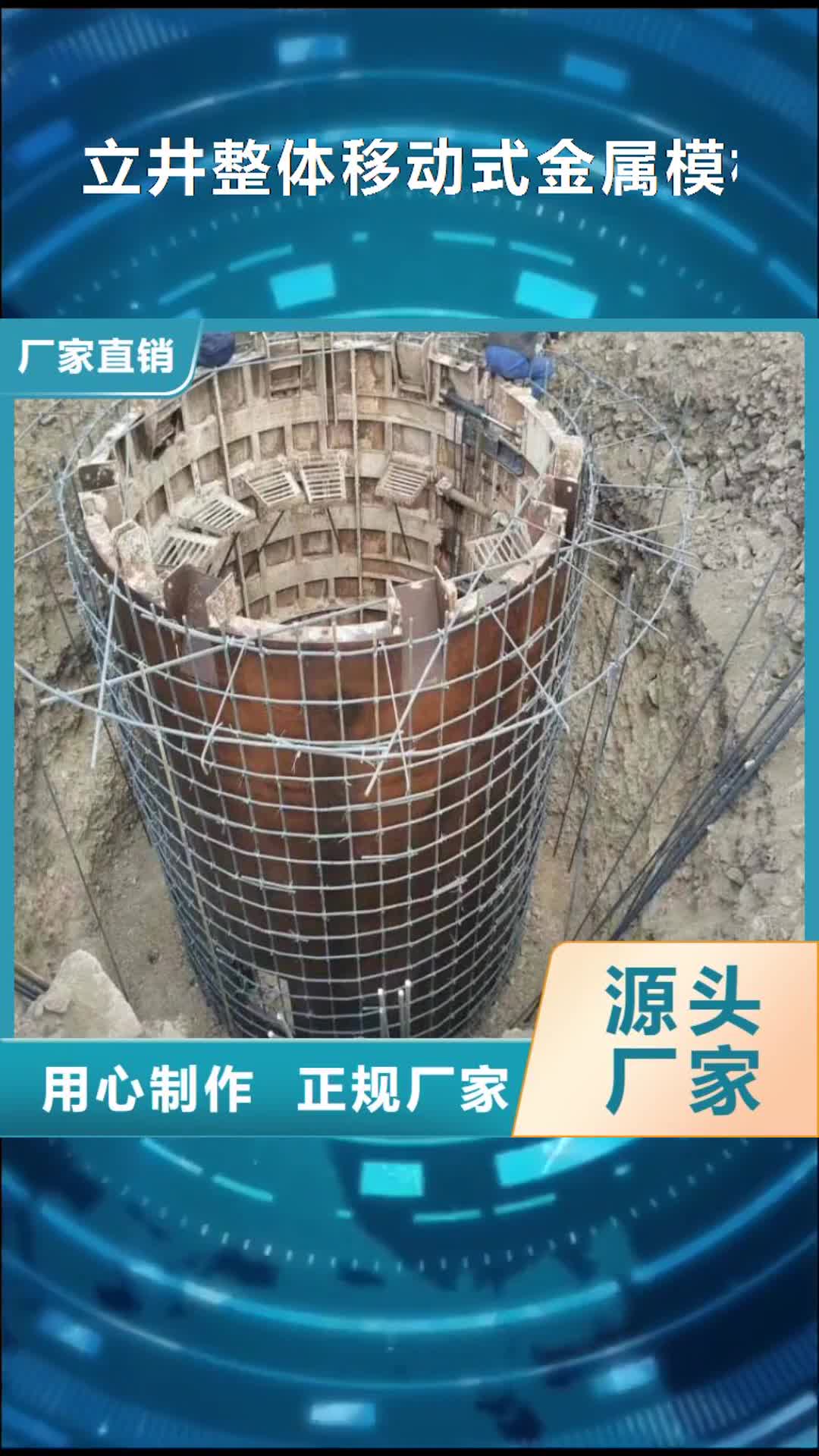 【山西 立井整体移动式金属模板 凿井井架库存齐全厂家直供】