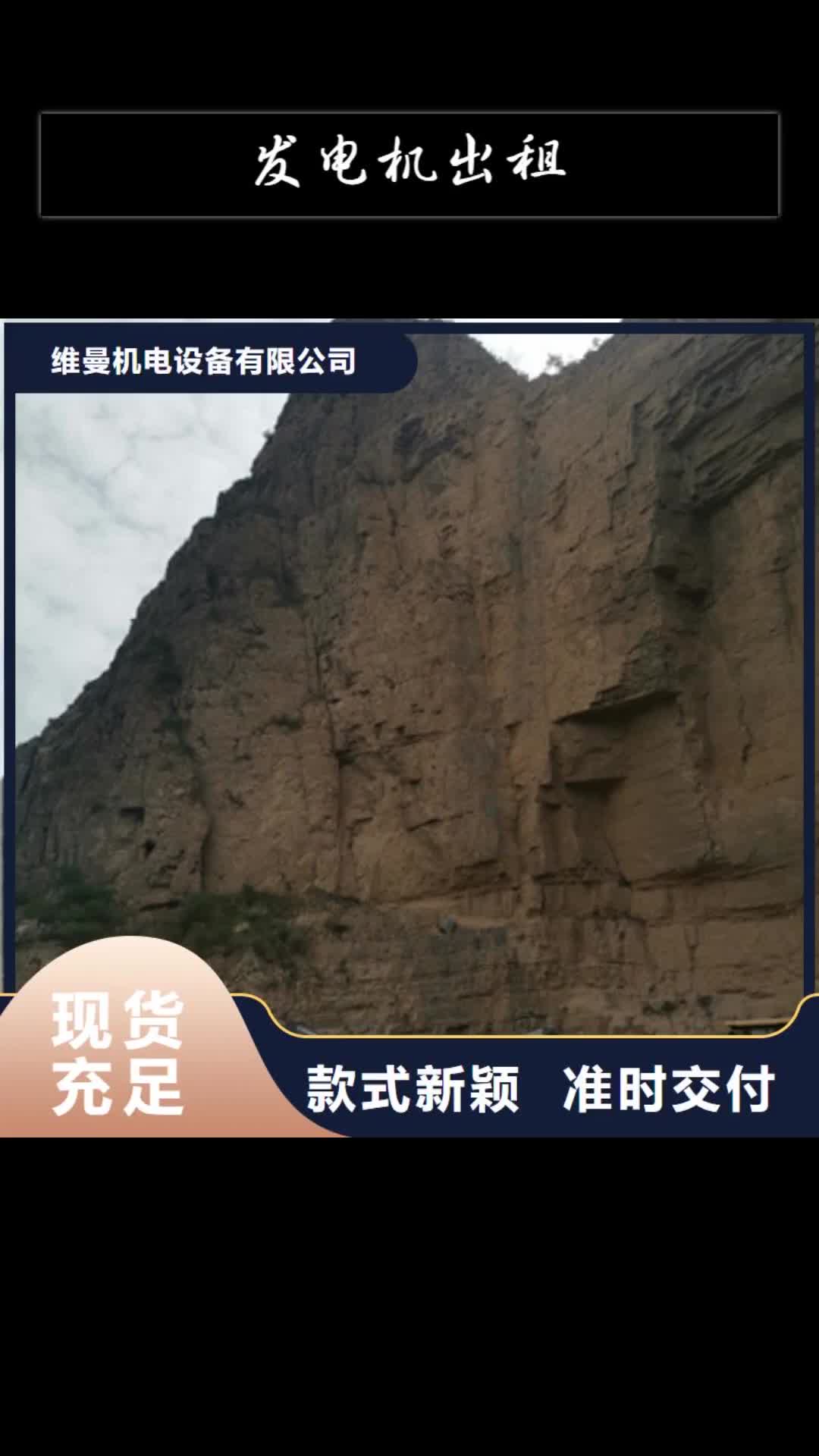 张家界发电机出租 500kw发电机租赁批发商
