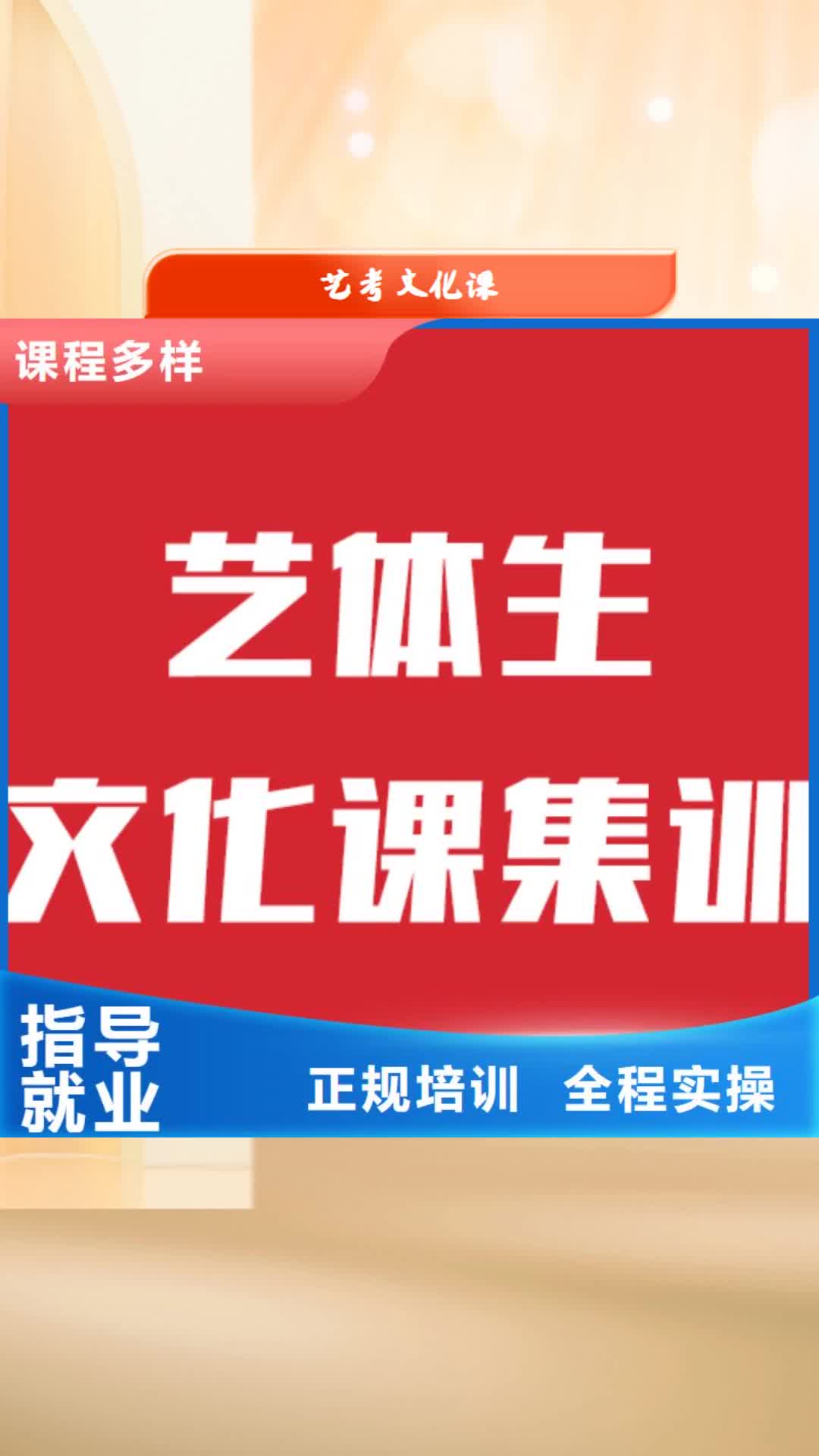 河源 艺考文化课实操培训