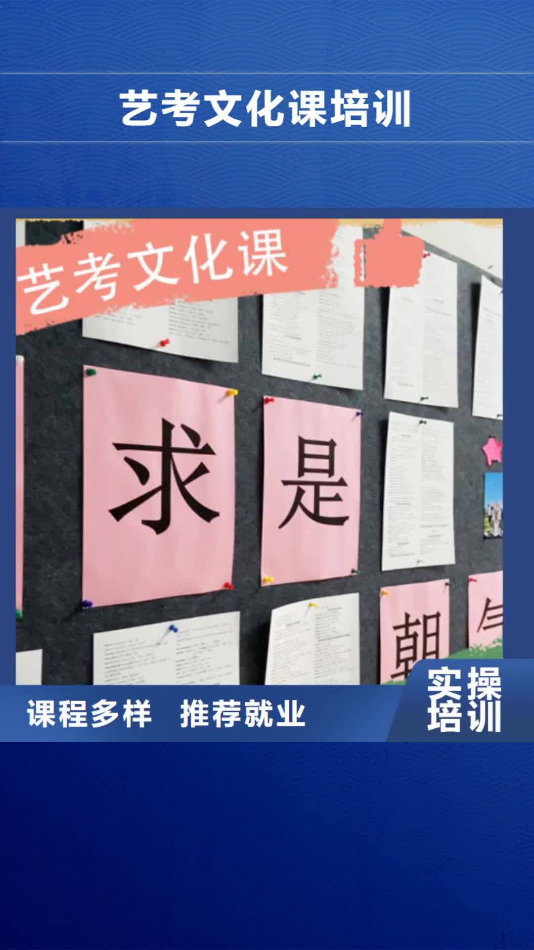 海北 艺考文化课培训随到随学