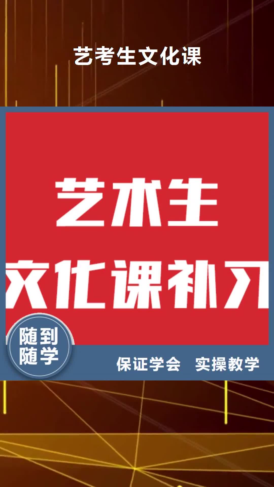 六安 艺考生文化课就业