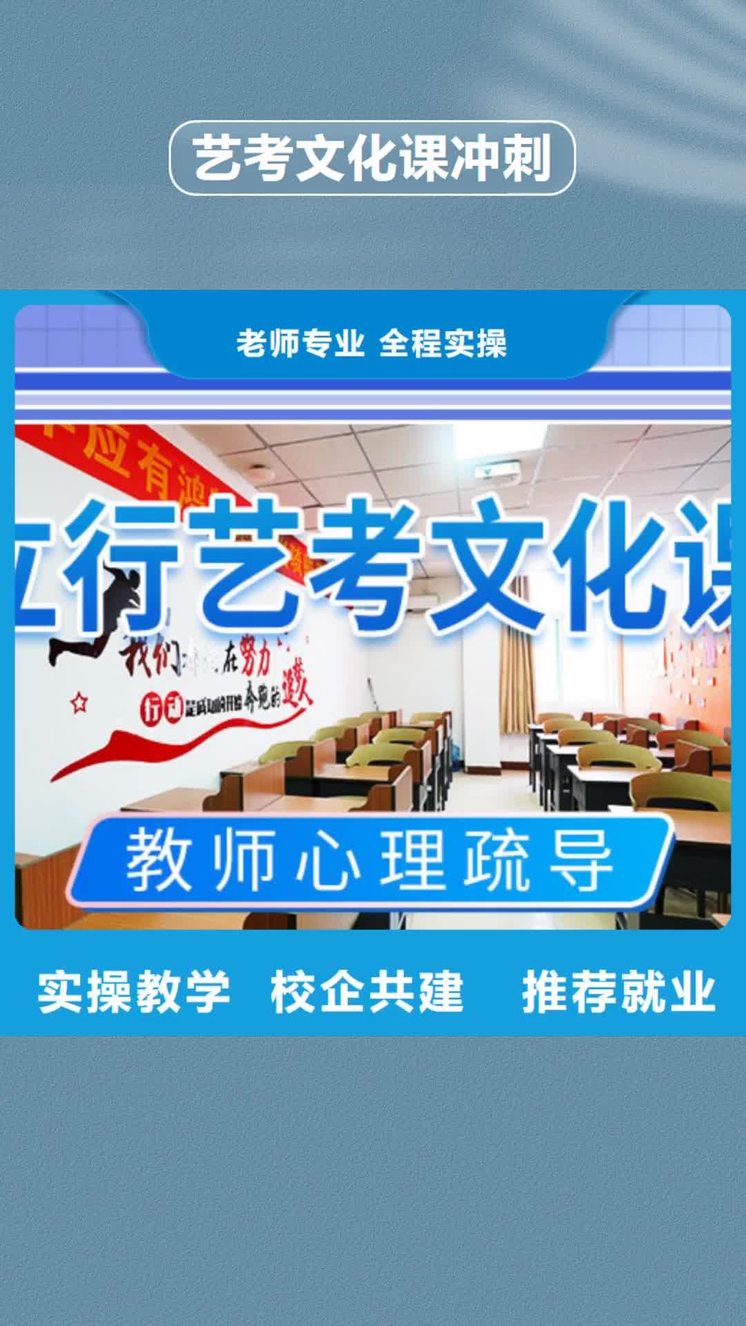 邵阳 艺考文化课冲刺全程实操