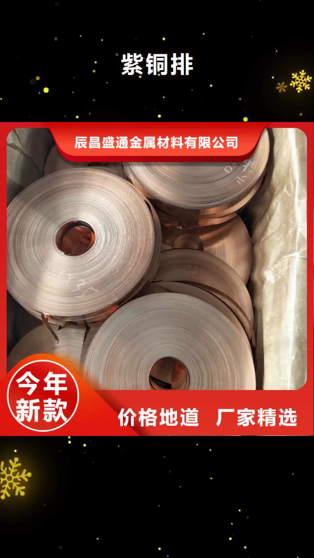 海南紫铜板 紫铜排为品质而生产